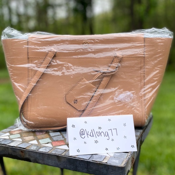 ✨ LAST ONE ✨Tory Burch Small Parker Leather Tote - Picture 5 of 8